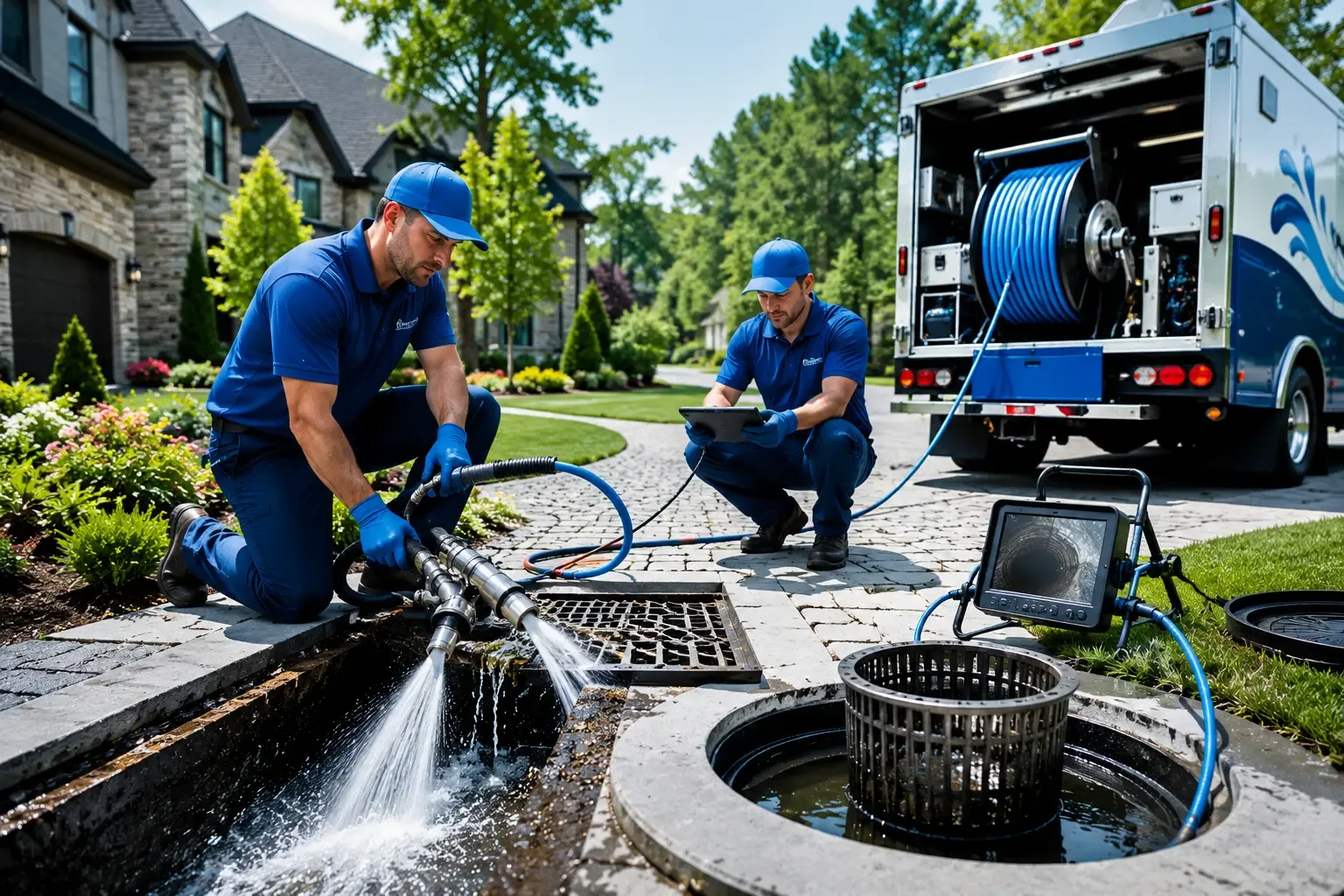 Local outdoor drain cleaning professionals in Sturtevant, WI