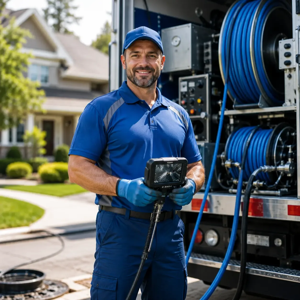 Local outdoor drain cleaning specialists in Sturtevant, WI